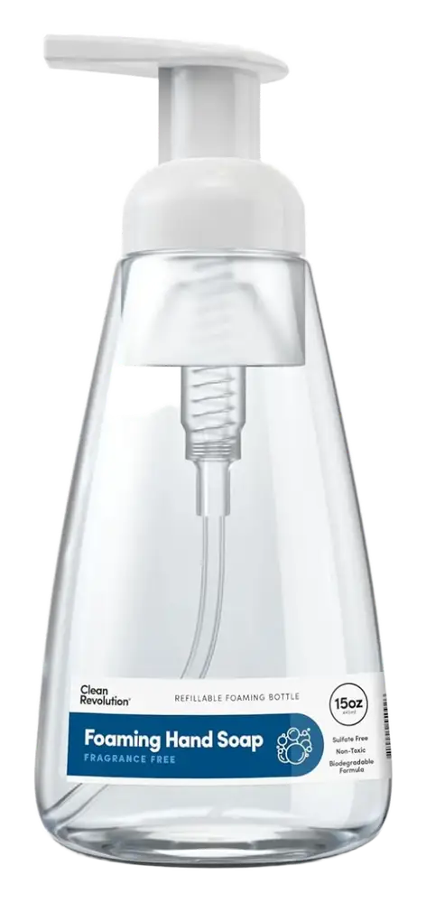 Clean Revolution Foaming Hand Soap Fragrance Free