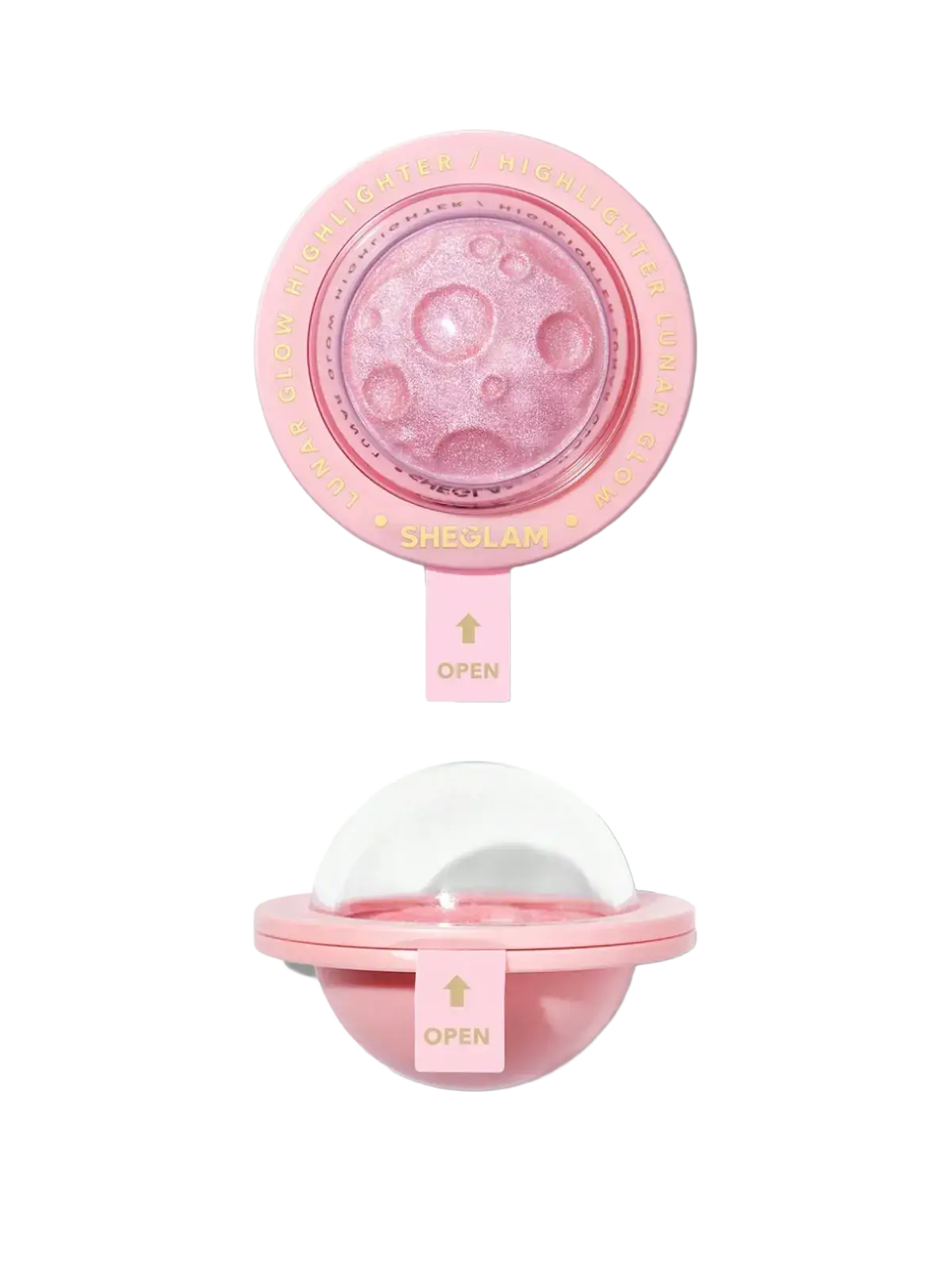 SHEGLAM Lunar Glow Highlighter Heart Galaxy