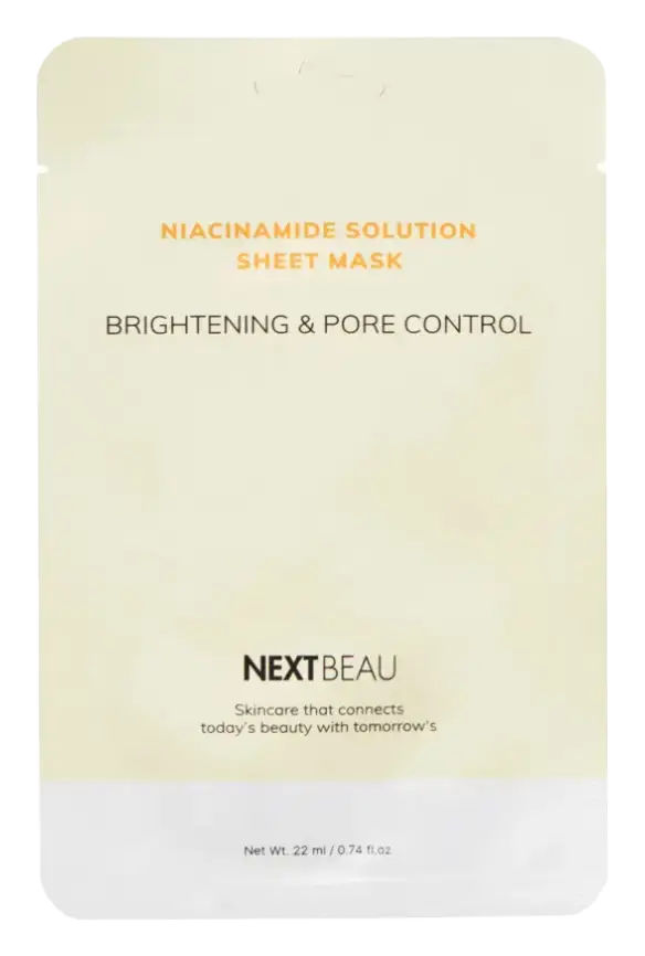 NEXTBEAU Solution Sheet Mask Niacinamide