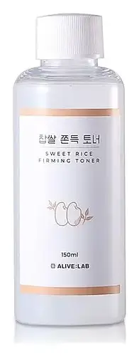 ALIVE:LAB Sweet Rice Firming Toner