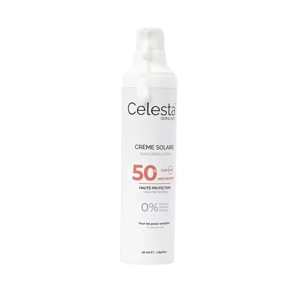 Celesta Skincare Fragrance-Free Sunscreen Lotion SPF 50