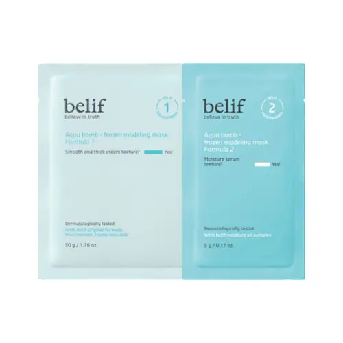Belif Aqua Bomb Frozen Modeling Mask