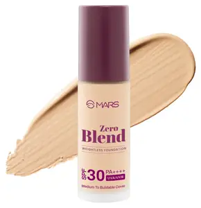 Mars Zero Blend Weightless Foundation SPF 30 PA++++ 01 Whipped Cream
