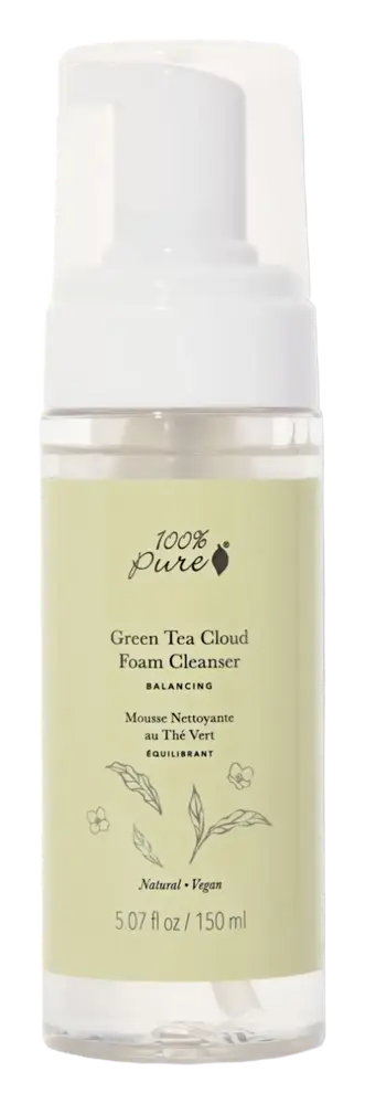 100% Pure Green Tea Cloud Foam Cleanser