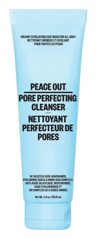 Peace Out Creamy Gentle Exfoliating Pore Perfecting Cleanser