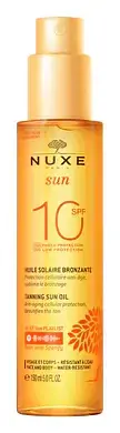 Nuxe Tanning Sun Oil SPF 10 Face And Body