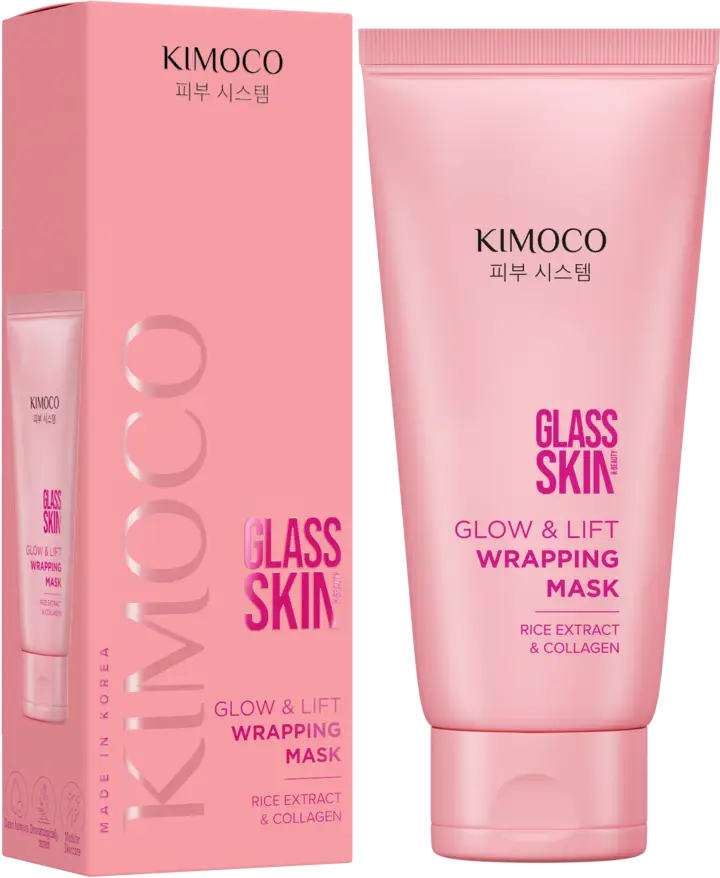 Kimoco Young Glass Skin Glow & Lift Wrapping Mask