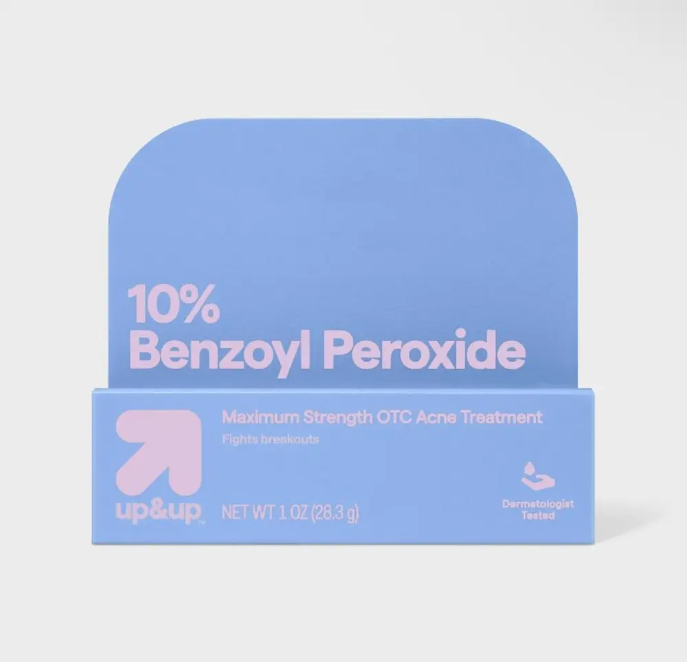 up&up Maximum Strength OTC Acne Treatment— 10% Benzoyl Peroxide