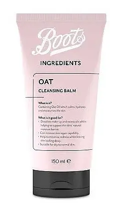 Boots Ingredients Oat Cleansing Balm