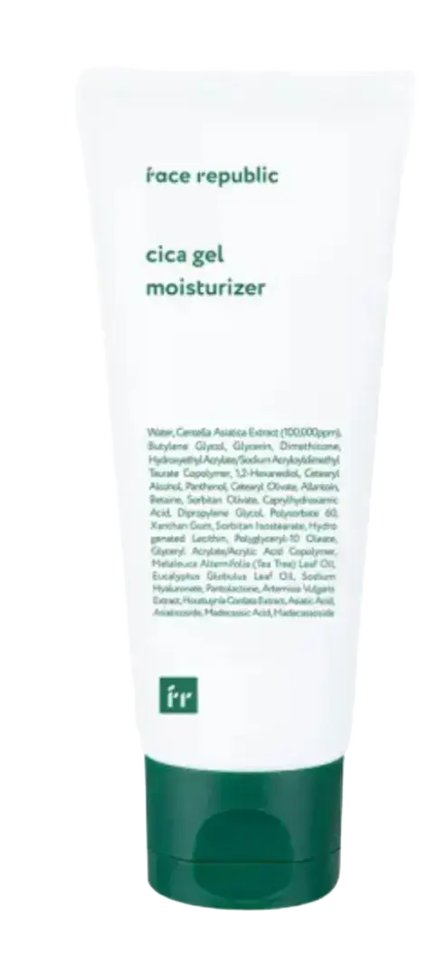 Face Republic Cica Gel Moisturizer Asia