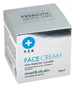 VZK Prebiotic Face Cream for Oily and Combination Skin