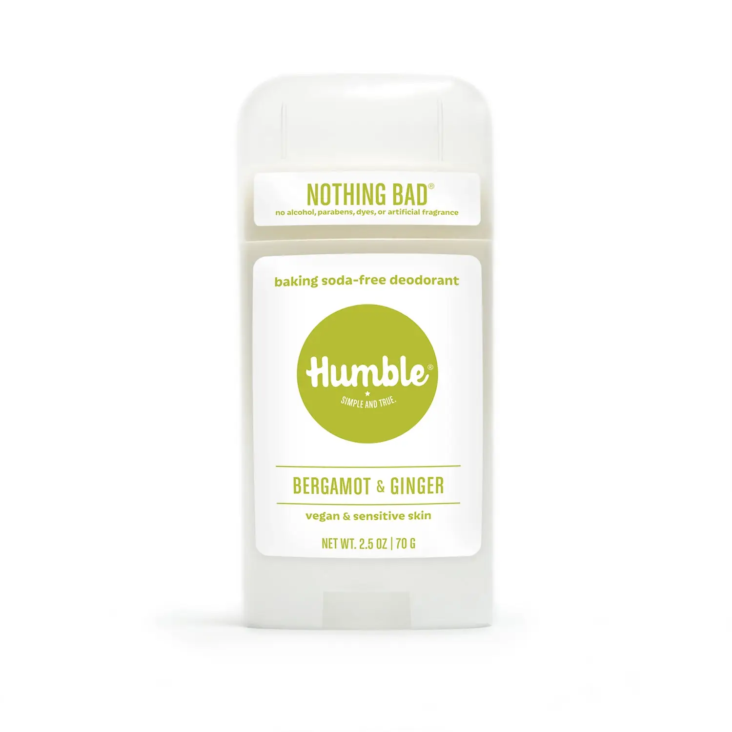 Humble Brands Vegan & Sensitive Skin Deodorant Bergamot & Ginger