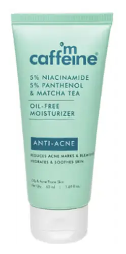 mCaffeine 10% Niacinamide, 5% Panthenol & Matcha Tea Oil-Free Moisturizer