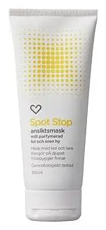 Hjärtats Spot Stop Ansiktsmask