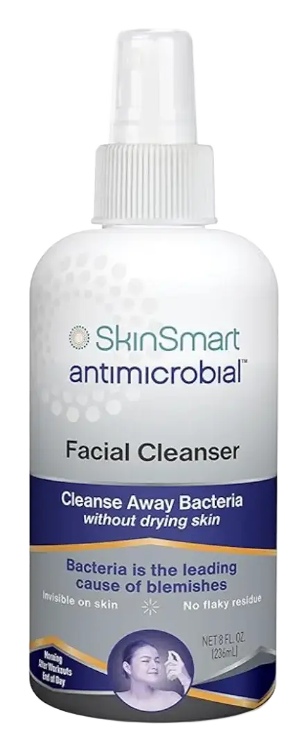 SkinSmart Antimicrobial Facial Cleanser for Acne
