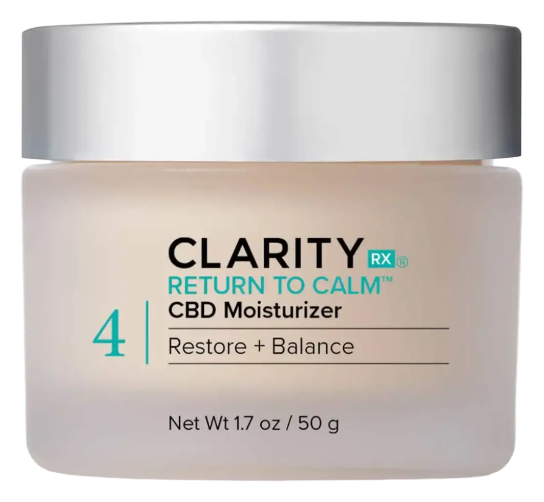 ClarityRx Return to Calm CBD Moisturizer
