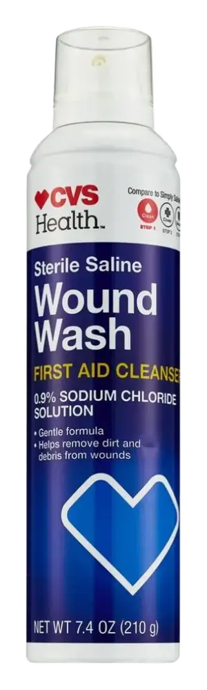 CVS Health Sterile Saline Wound Wash