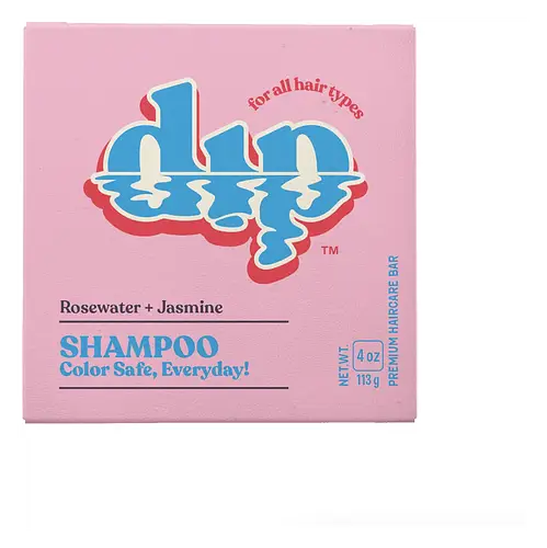 dip Color Safe Shampoo Bar for Every Day Rosewater & Jasmine