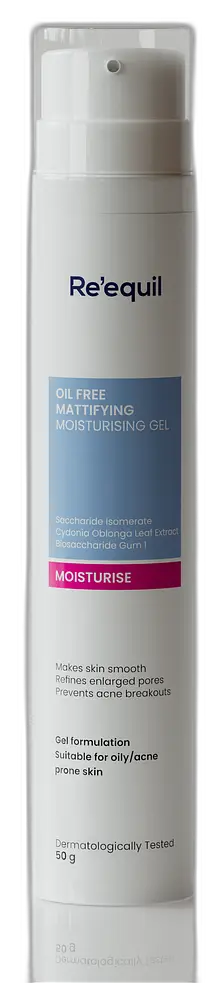 Re’equil Oil Free Mattifying Moisturising Gel