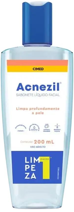 Cimed Acnezil Sabonete Líquido Facial