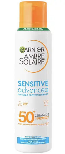 Garnier Ambre Solaire Sensitive Advanced Dry Mist Spray SPF50+