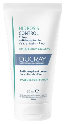 Ducray Hidrosis Control Crème Visage, Mains Et Pieds