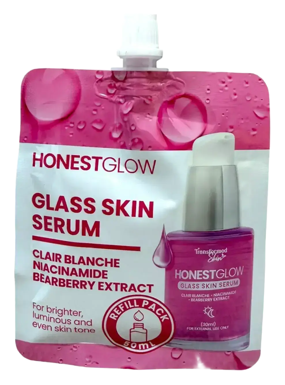Honestglow By Transformed Skin Glass Skin Serum