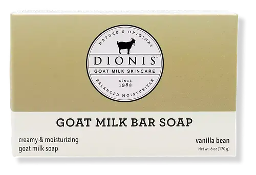 Dionis Vanilla Bean Goat Milk Bar Soap