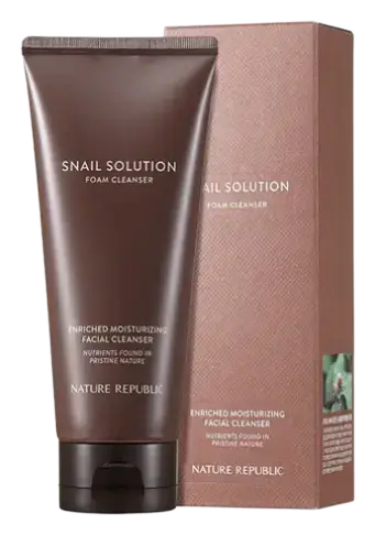 Nature Republic Snail Solution Foam Cleanser