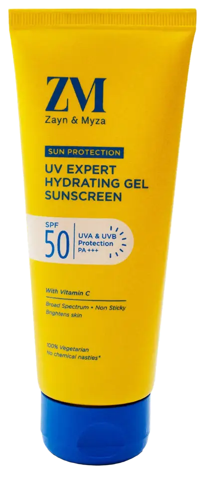 Zayn and Myza UV Expert Hydrating Gel Sunscreen SPF 50 PA+++