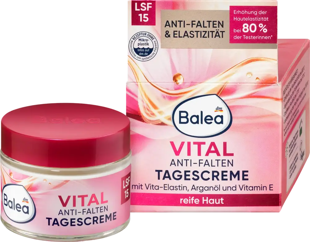 Balea Anti-Falten Tagescreme With SPF15