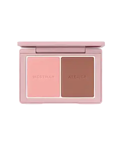 Westman Atelier Baby Cheeks + Face Trace Sculpting Powder Duo Coquette / Mimi