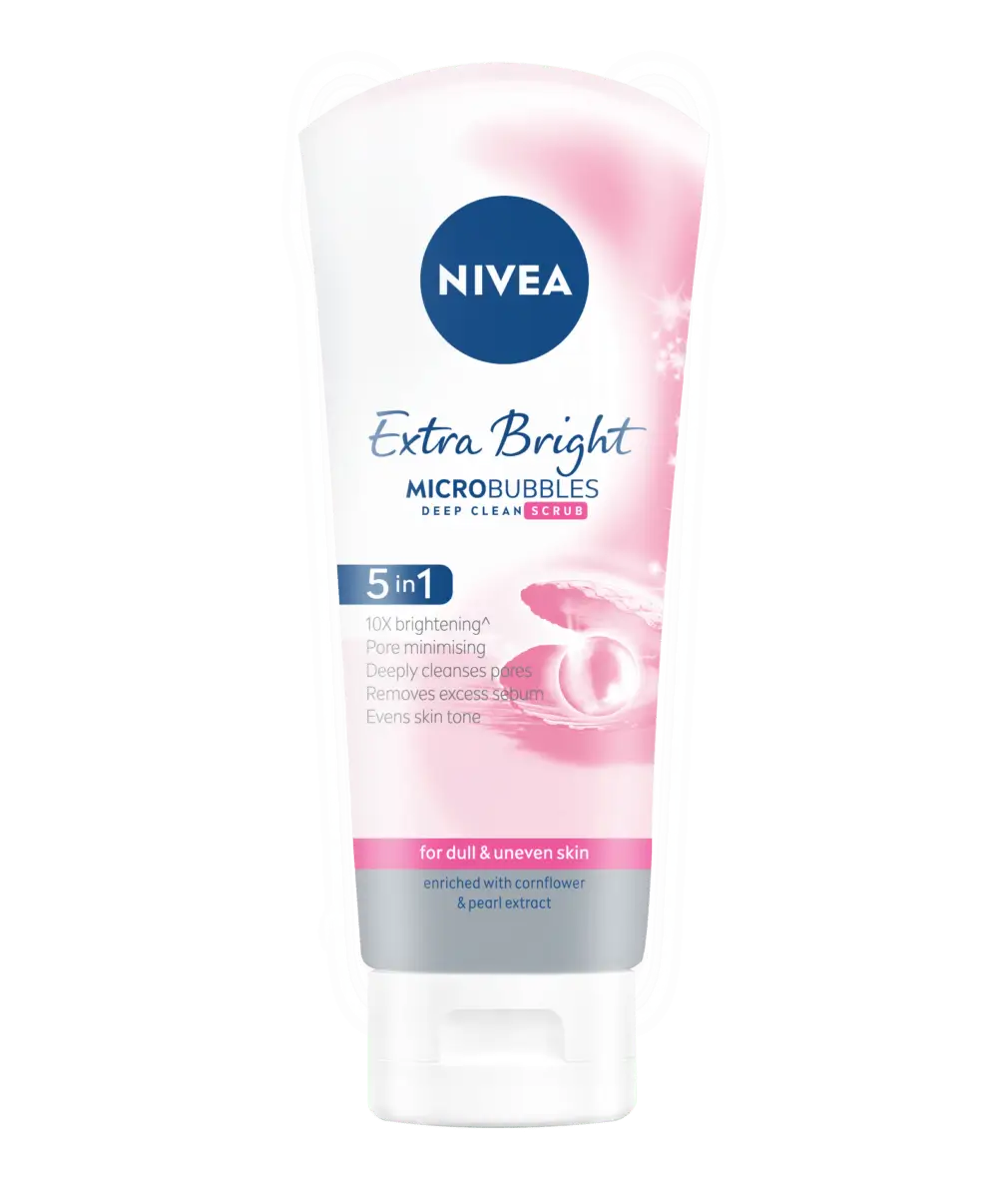 Nivea Extra Bright Microbubbles Scrub Malaysia