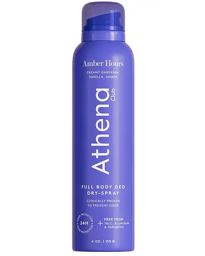 Athena Club Full Body Deo Dry-Spray Amber Hours