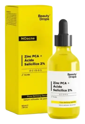 beauty drops Zinc PCA + Acido Salicilico 2%