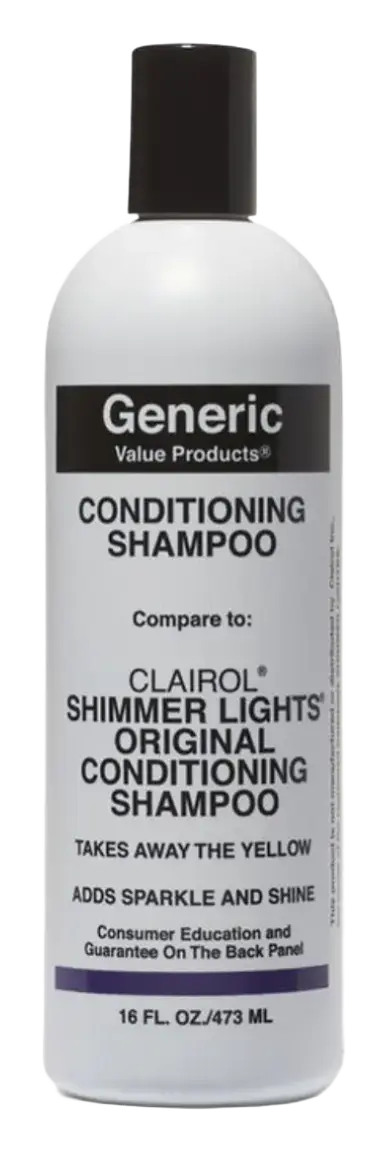 Generic Value Products Conditioning Shampoo Compare To Clairol Shimmer Lights