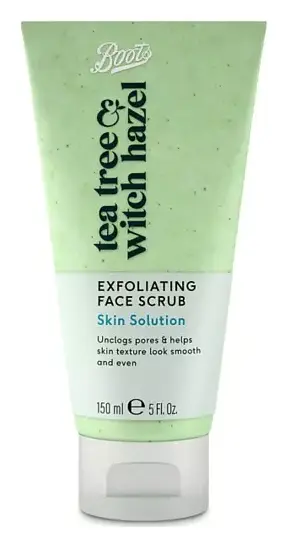 Boots Tea Tree & Witch Hazel Exfoliating Face Scrub