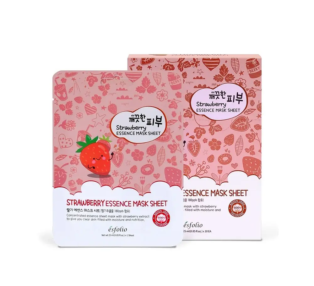Esfolio Essence Mask Sheet Strawberry