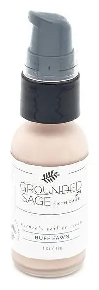 Grounded Sage Nature's Veil CC Cream Tinted Facial Moisturizer