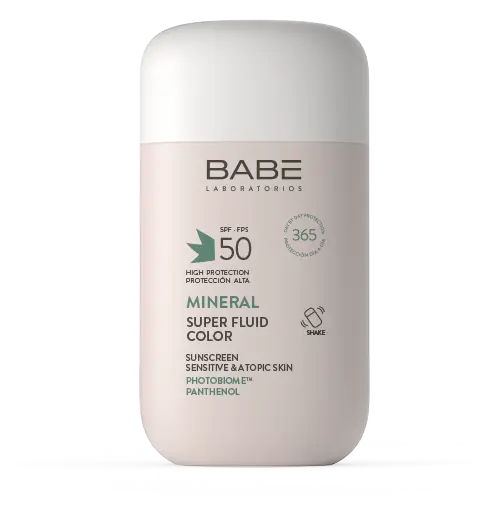 BABE Laboratorios Mineral Super Fluid Color SPF 50