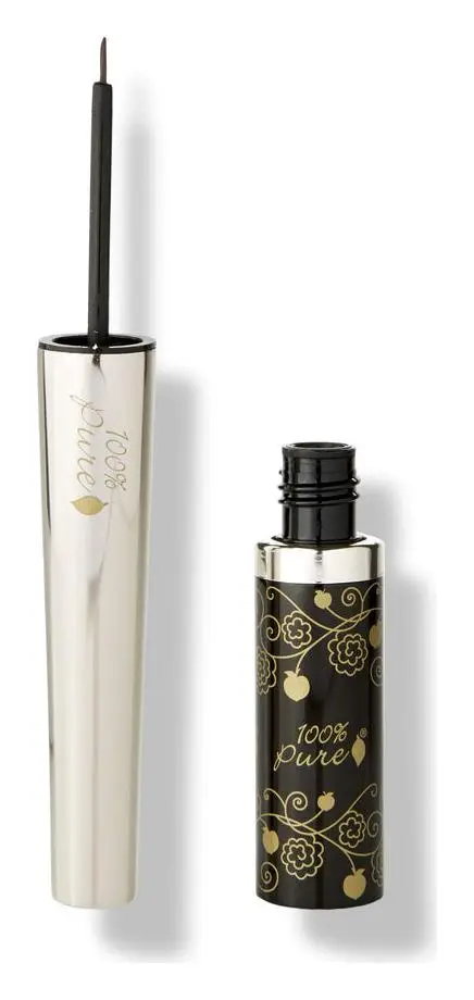 100% Pure Long Last Liquid Eye Liner Blackberry