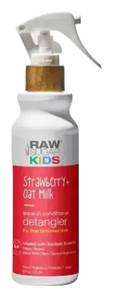 Raw Sugar Kids’ Leave-In Conditioner Detangler Strawberry + Oat Milk