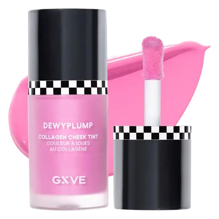 GXVE Beauty Dewyplump Collagen Cheek Tint Purple Irises