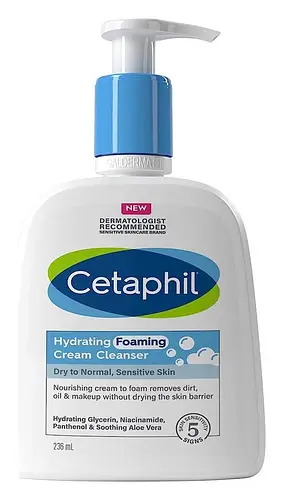 Cetaphil Hydrating Foaming Cream Cleanser Europe