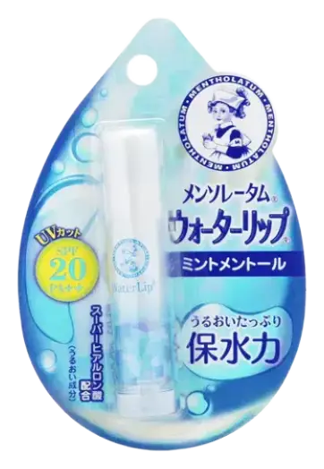 Rohto Mentholatum Water Lip Balm SPF 20 PA++ Mint Menthol