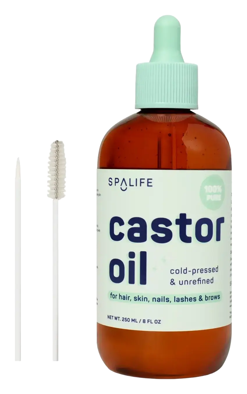 SpaLife 100% Pure Castor Oil Mint