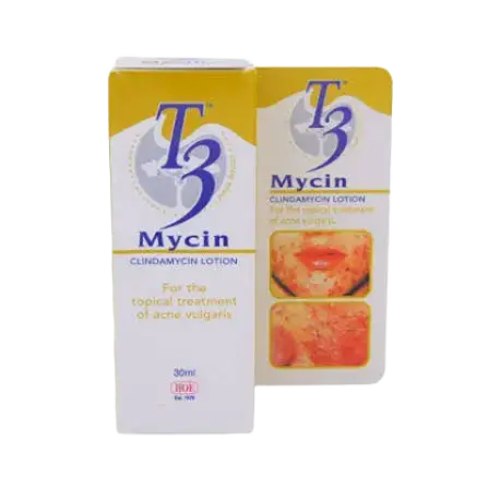 T3 Mycin Clindamycin Lotion