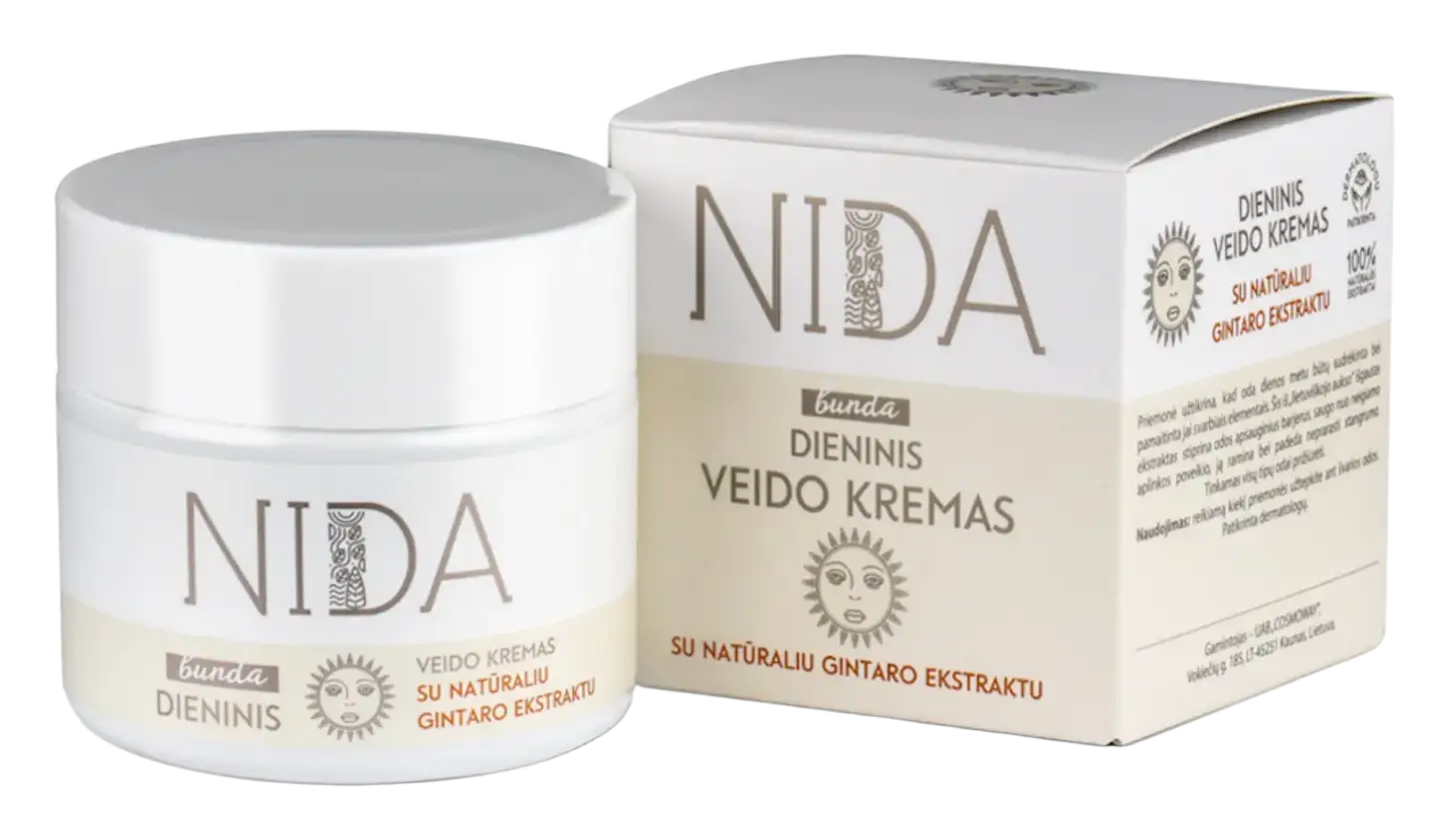 NIDA Day Cream With Natural Amber Extract