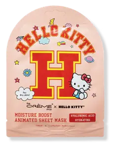 The Creme Shop Hello Kitty Moisture Boost Animated Sheet Mask