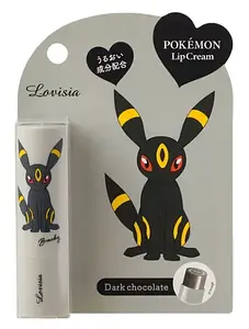 Lovisia Pokémon Lip Cream Blacky Dark Chocolate